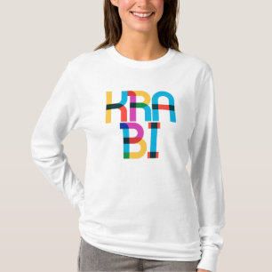 Krabi Thailand Pop Art Letters T-Shirt