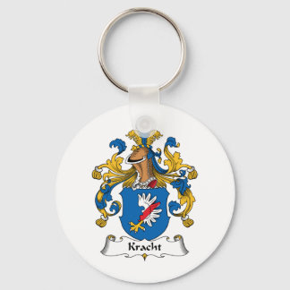 Kracht Family Crest Key Ring