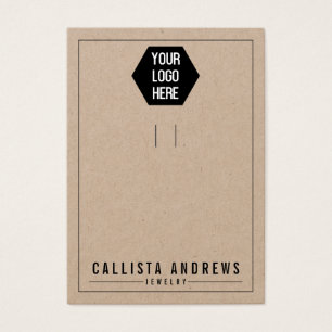 Kraft Add Your Logo Multiple Keychain Display Card