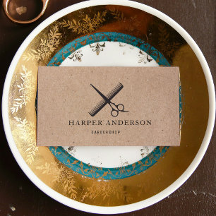 Kraft Beauty Hair Studio Professional Artist Business Card