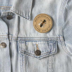 Kraft Honeybee Apiary Farmer's Market Button