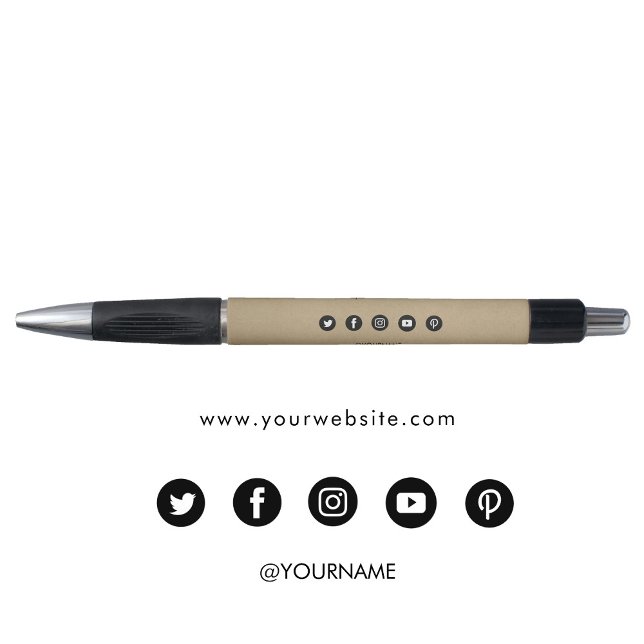 Kraft Minimalist Business Website Social Media (Creator Uploaded)