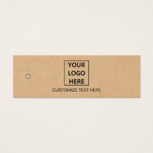 Kraft Paper Business Modern Custom Logo Label