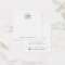 Kraft paper custom logo earring display card