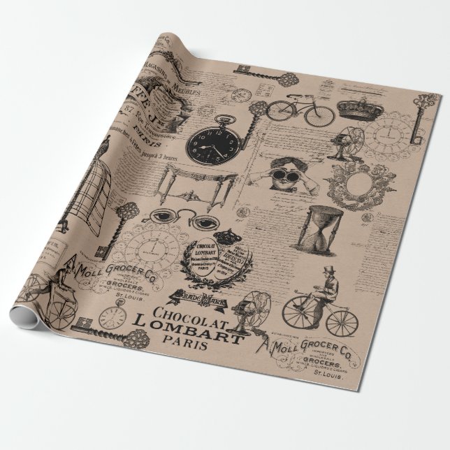 Kraft Paper Style Vintage (Unrolled)