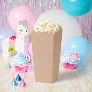 Kraft Style Popcorn Favour Boxes for Any Event