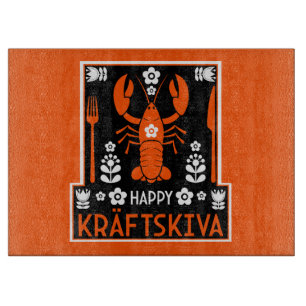 Kräftskiva - Swedish Crayfish Party Cutting Board