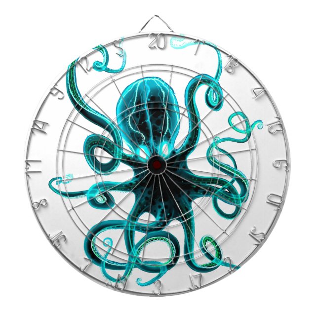 Kraken_Aqua Dartboard (Front)
