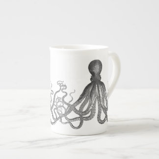 Kraken - Black Giant Octopus / Cthulu Bone China Mug