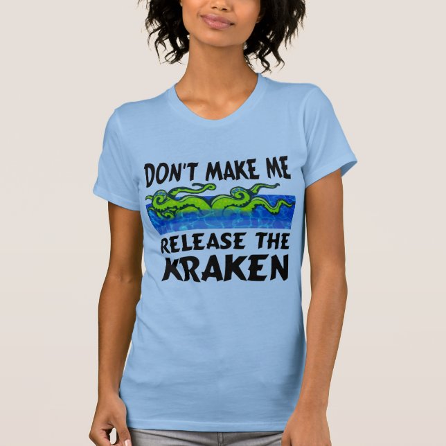 Kraken Funny T-shirts (Front)