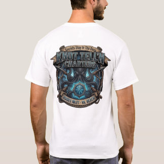 Kraken Logo Blue Crystal - T-Shirt