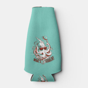 Kraken Monster Funny Bottle Cooler