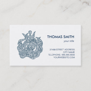 Kraken The Sea Monster Business Card