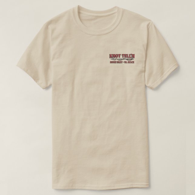 Kraken With Harpoon Logo T-Shirt (Design Front)