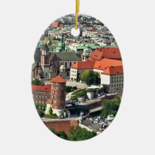 Kraków Ceramic Tree Decoration