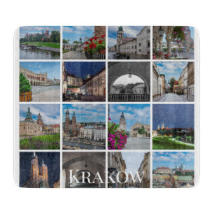 Krakow old town landscapes, Poland Cutting Board