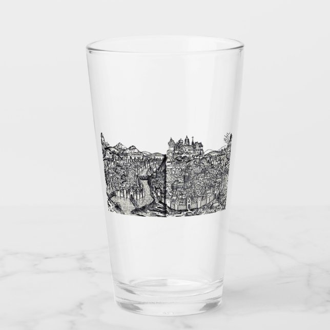Krakow oldest cities in Poland Glass (Front)