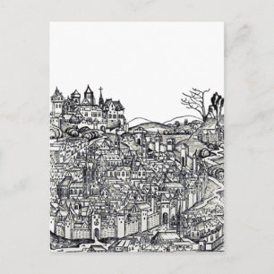 Krakow oldest cities in Poland Postcard