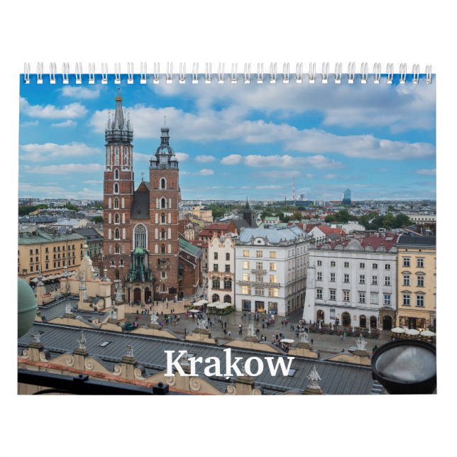 Krakow photo calendar, Poland Calendar (Cover)