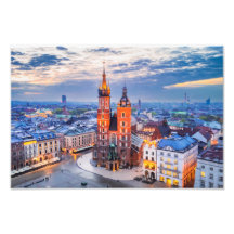 Krakow Photo print, Ryenek Square