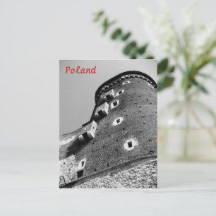 Krakow, Poland Castle Postcard
