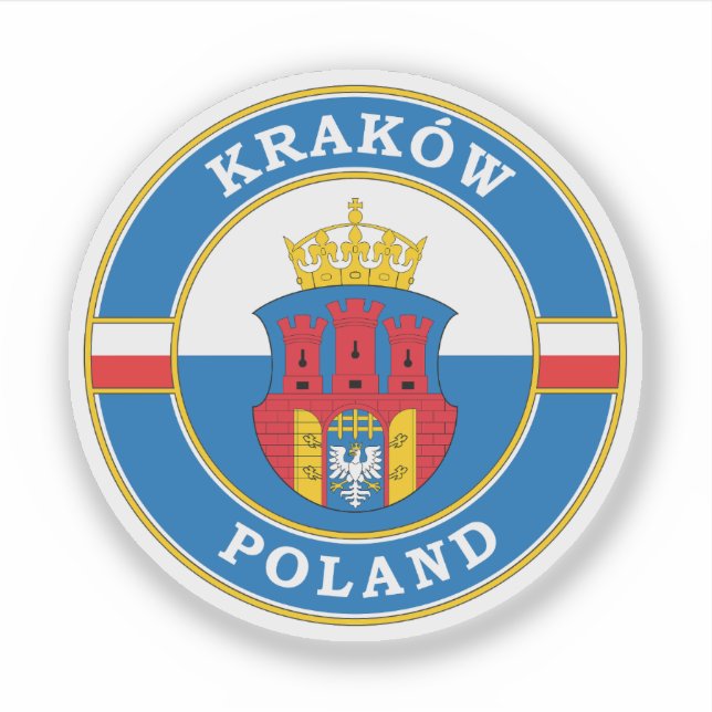 Krakow Poland Circle Emblem (Front)