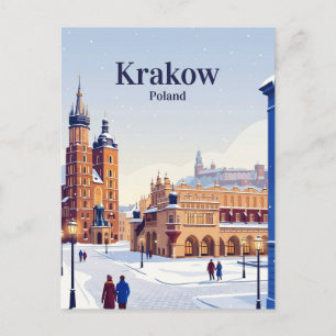 Krakow, Poland Postcard