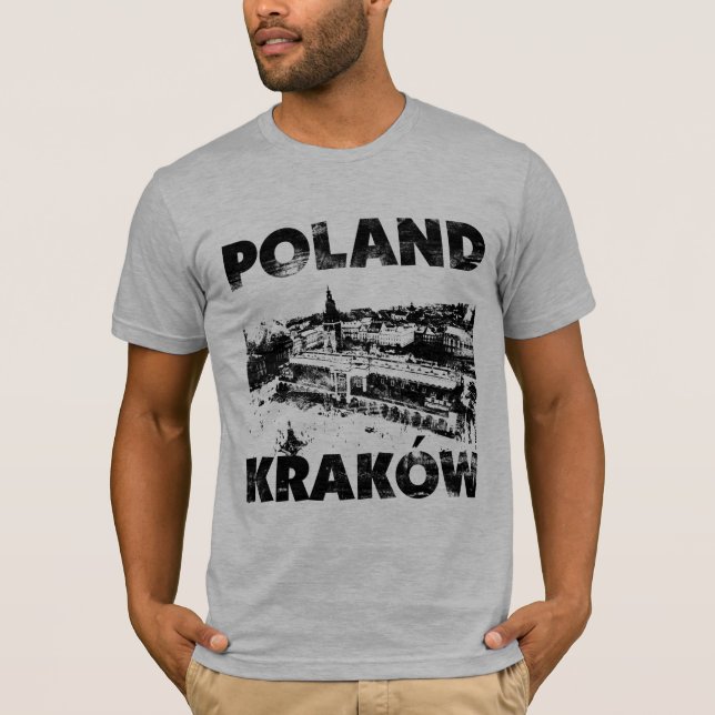 Krakow, Poland T-Shirt (Front)
