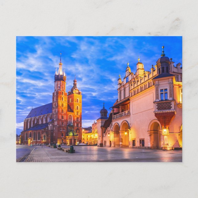 Krakow postcard, Poland Postcard (Front)