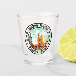 Kraków shot glass