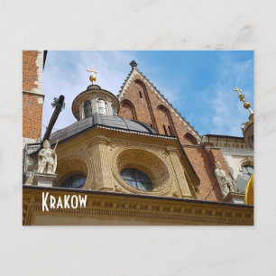 Krakow, Wawel Castle, Cathedral, Europe, Poland Postcard