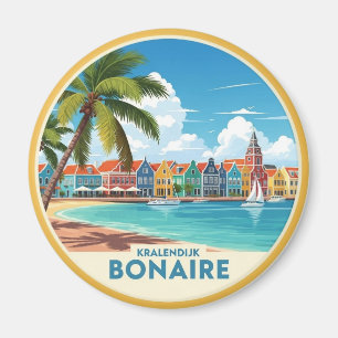 Kralendijk Bonaire Dutch Caribbean Magnet