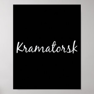 Kramatorsk Ukraine Poster
