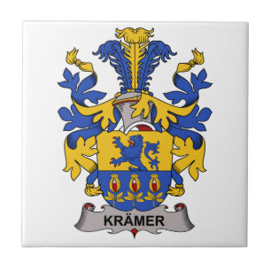 Kramer Family Crest Tile