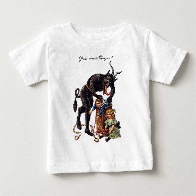 Krampus Baby T-Shirt (Front)