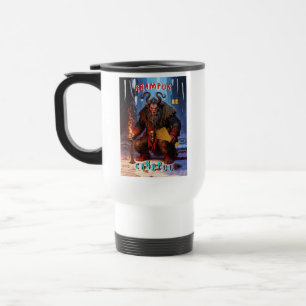 Krampus Be Careful Travel Mug
