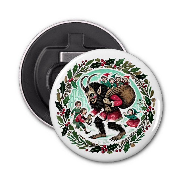 Krampus Christmas                                  Bottle Opener (Front)