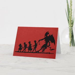 Krampus Christmas Card
