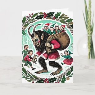 Krampus Christmas                                  Card