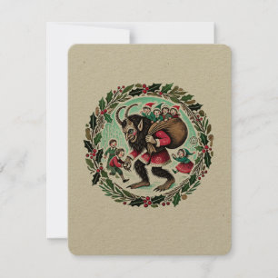 Krampus Christmas                                  Holiday Card