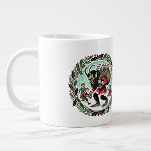 Krampus Christmas Large Coffee Mug