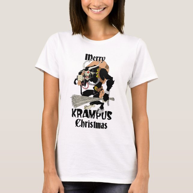 Krampus Christmas T-Shirt (Front)