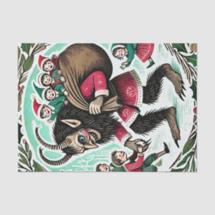 Krampus Christmas Tissue Paper