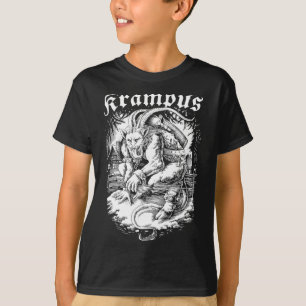 Krampus Design Christmas Season Evil Pajama Xmas T-Shirt