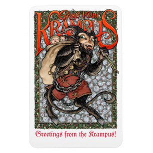 "Krampus" Flexible Magnet