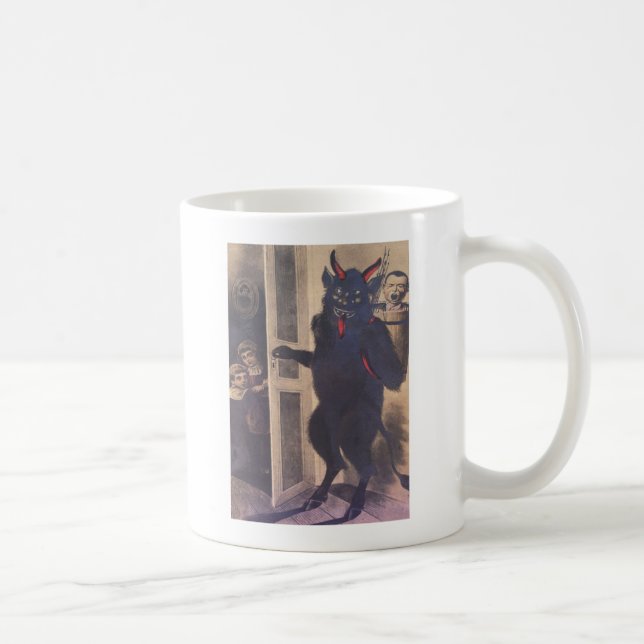 Krampus Gathering Family Coffee Mug (Right)