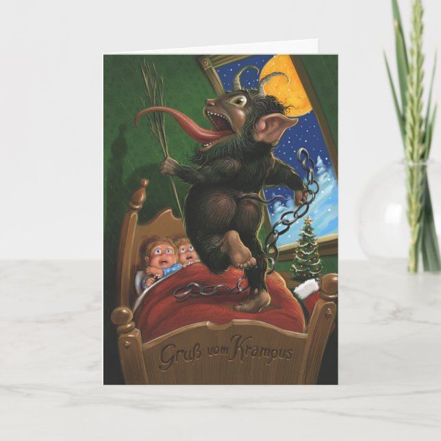 Krampus Greeting Card (Front)