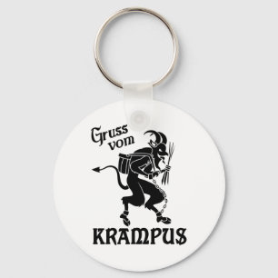 Krampus - Gruss Vom (greetings From) Krampus Key Ring