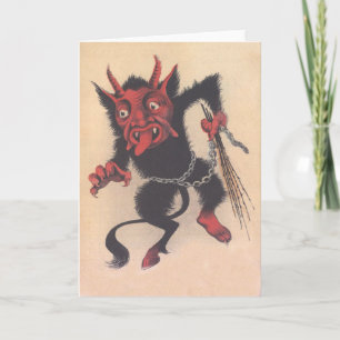 Krampus Holiday Card