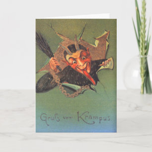 Krampus Holiday Card